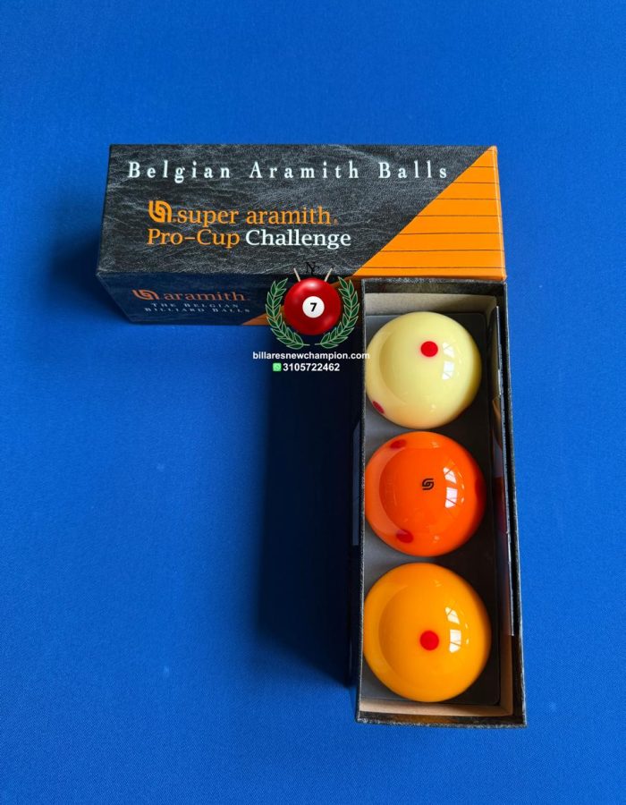 Juego de carambola super aramith Challenge Original para el juego de billar a tres bandas